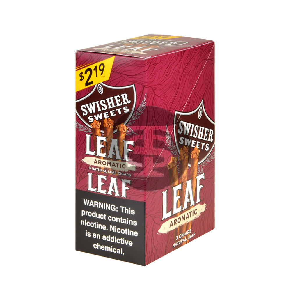 Swisher Sweets Leaf 3 for $2.19 Pack of 30 Sweet Aromatic