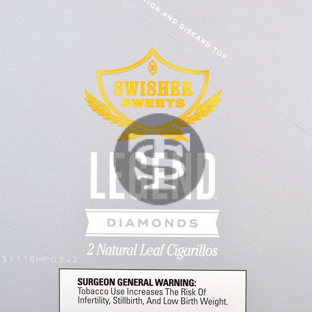 Swisher Sweets Legend Diamond Cigarillos 15 pouches of 2