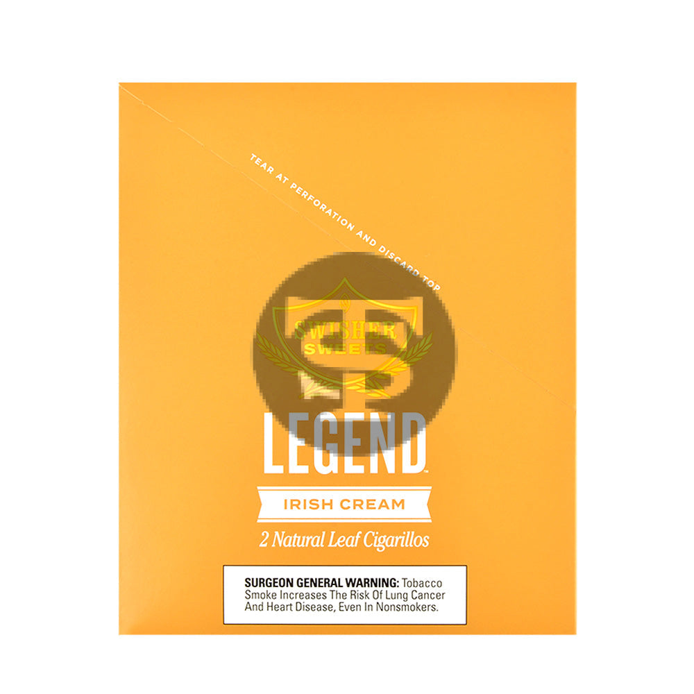 Swisher Sweets Legend Irish Cream Cigarillos 15 pouches of 2
