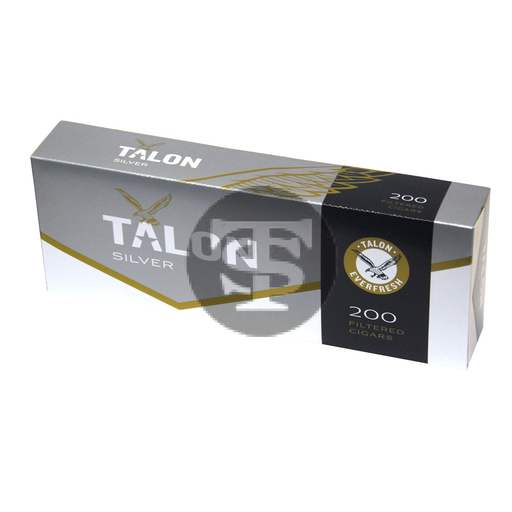 Talon Silver Original Filtered Cigars 10 Packs of 20