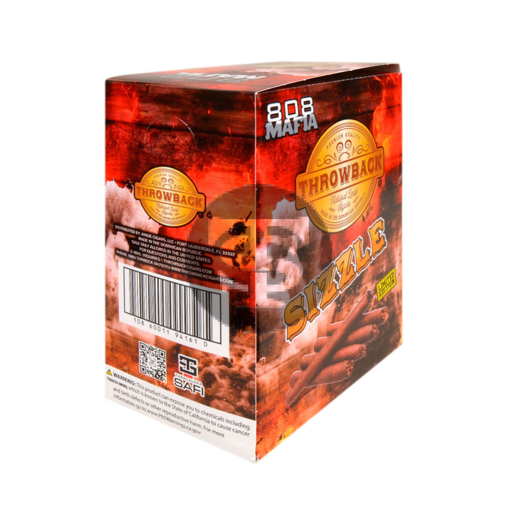 Throwback Sizzle Cigars 8 packs of 5