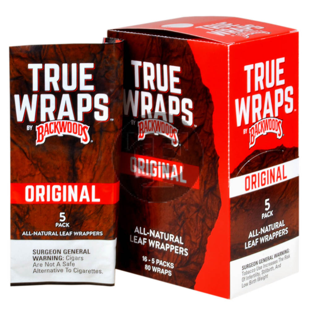 True Wraps Original 16 packs of 5