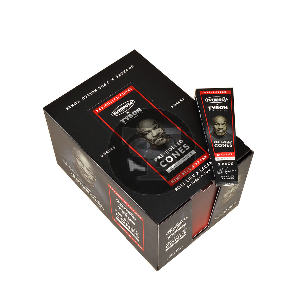 Tyson Ranch 2.0 X Futurola King Size Cones 30 packs of 3