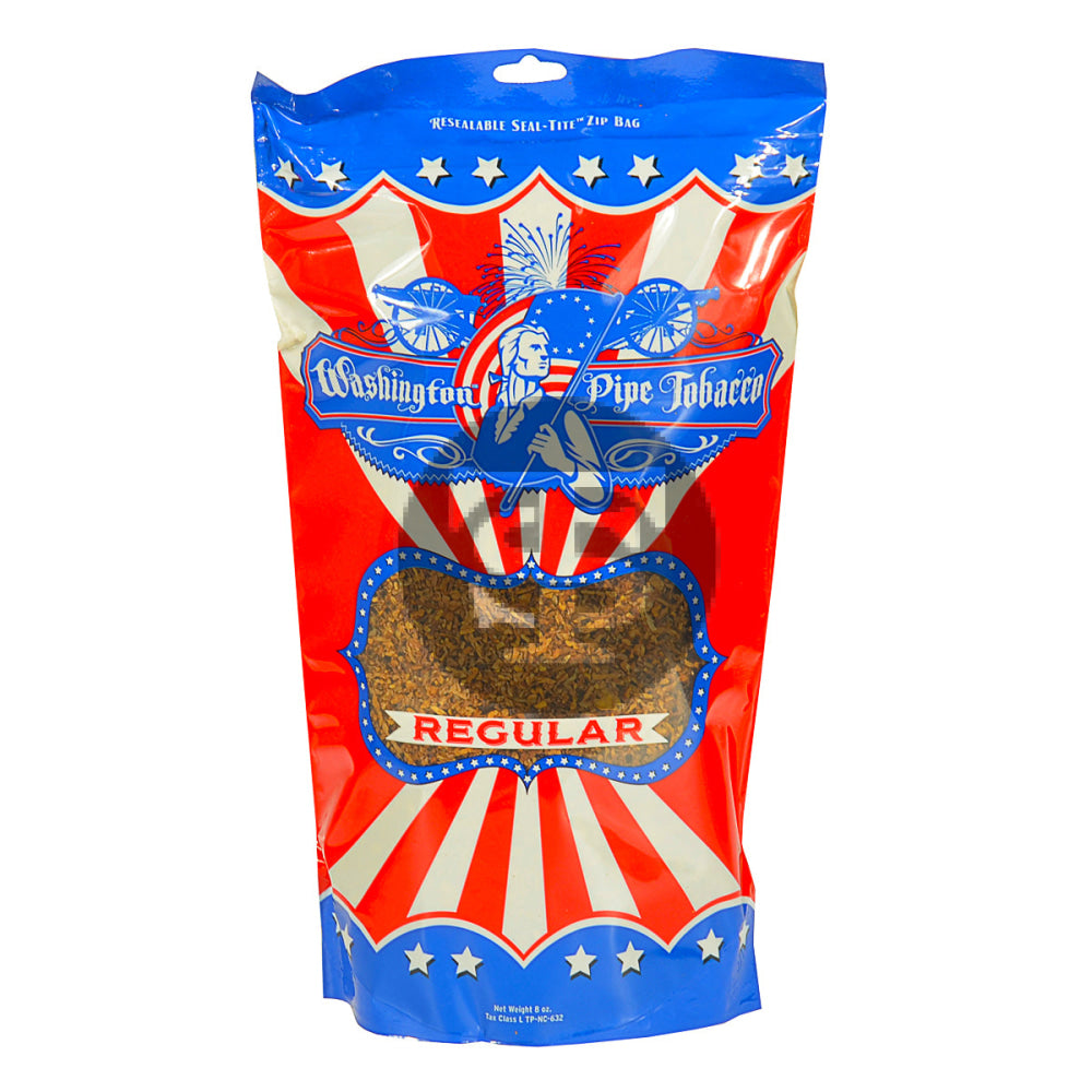 Washington Regular Pipe Tobacco 8 oz. Bag 1