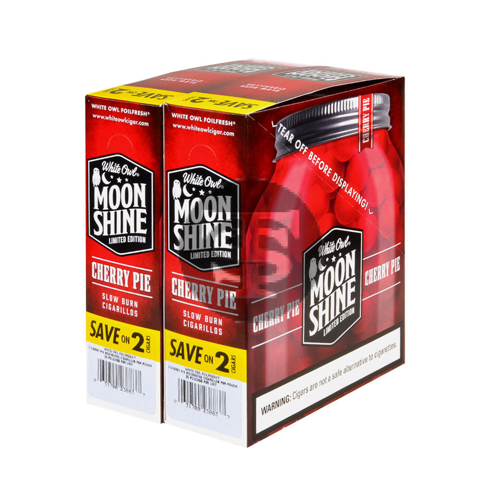White Owl Cigarillos 30 Packs of 2 Cigars Cherry Pie