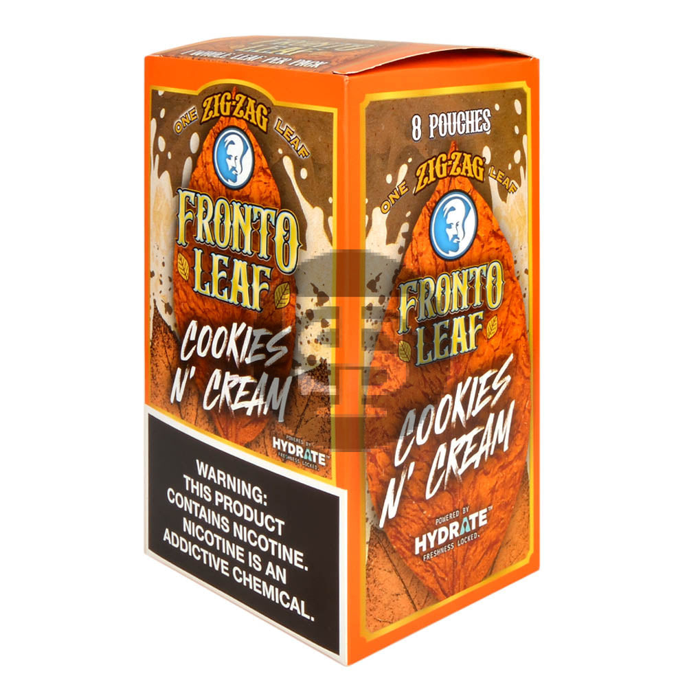 Zig-Zag Cookies N’ Cream Fronto Leaf Wraps 8 packs of 1