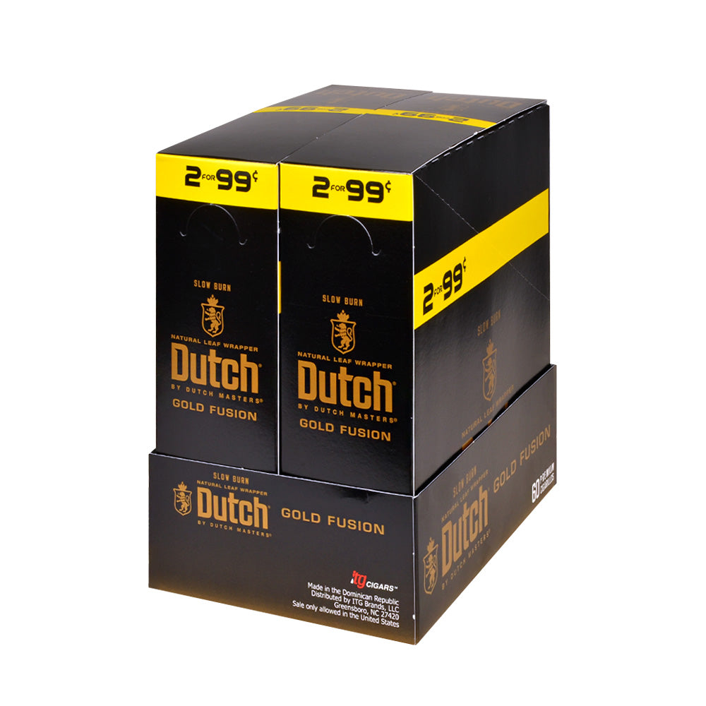 Dutch Masters Foil Gold Fusion 99 Cent Cigarillos 30 Packs of 2 2