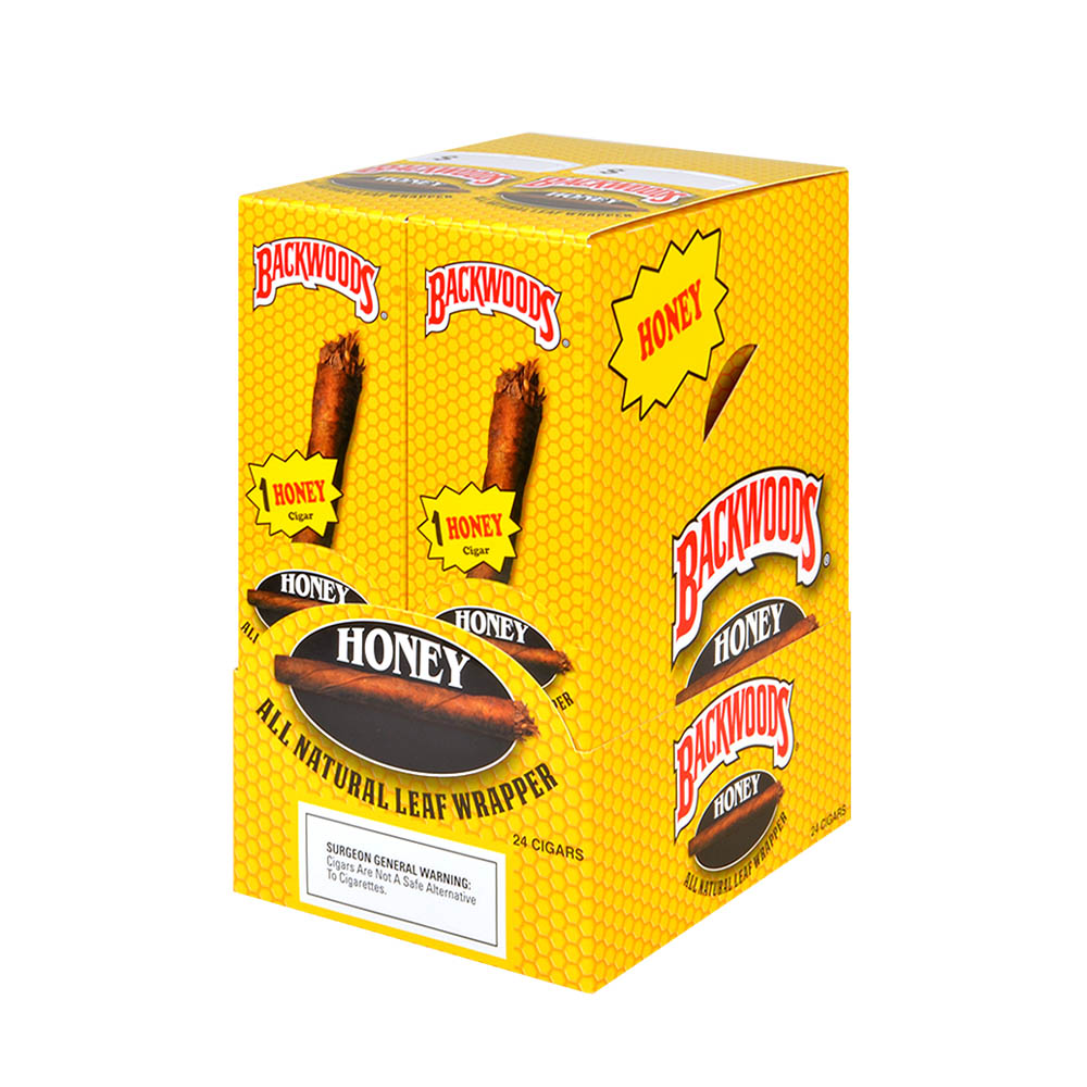 Backwoods Singles Honey Cigars Pack of 24 1