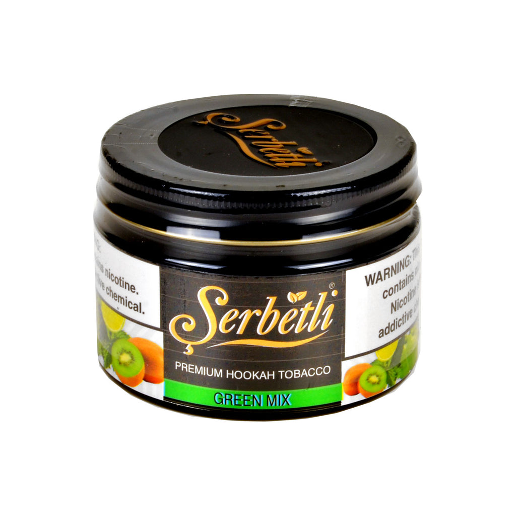 Serbetli Premium Hookah Tobacco 250g Green Mix 2