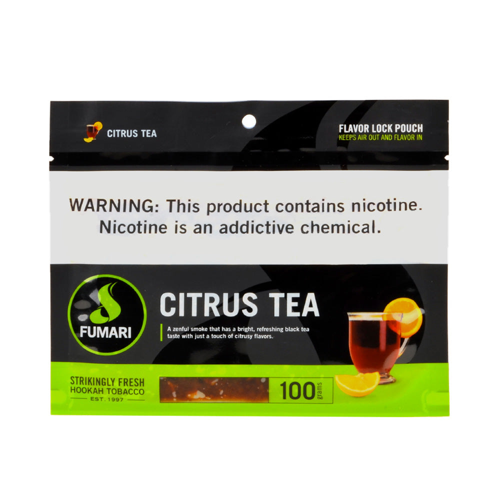 Fumari Hookah Tobacco Citrus Tea 100g 1