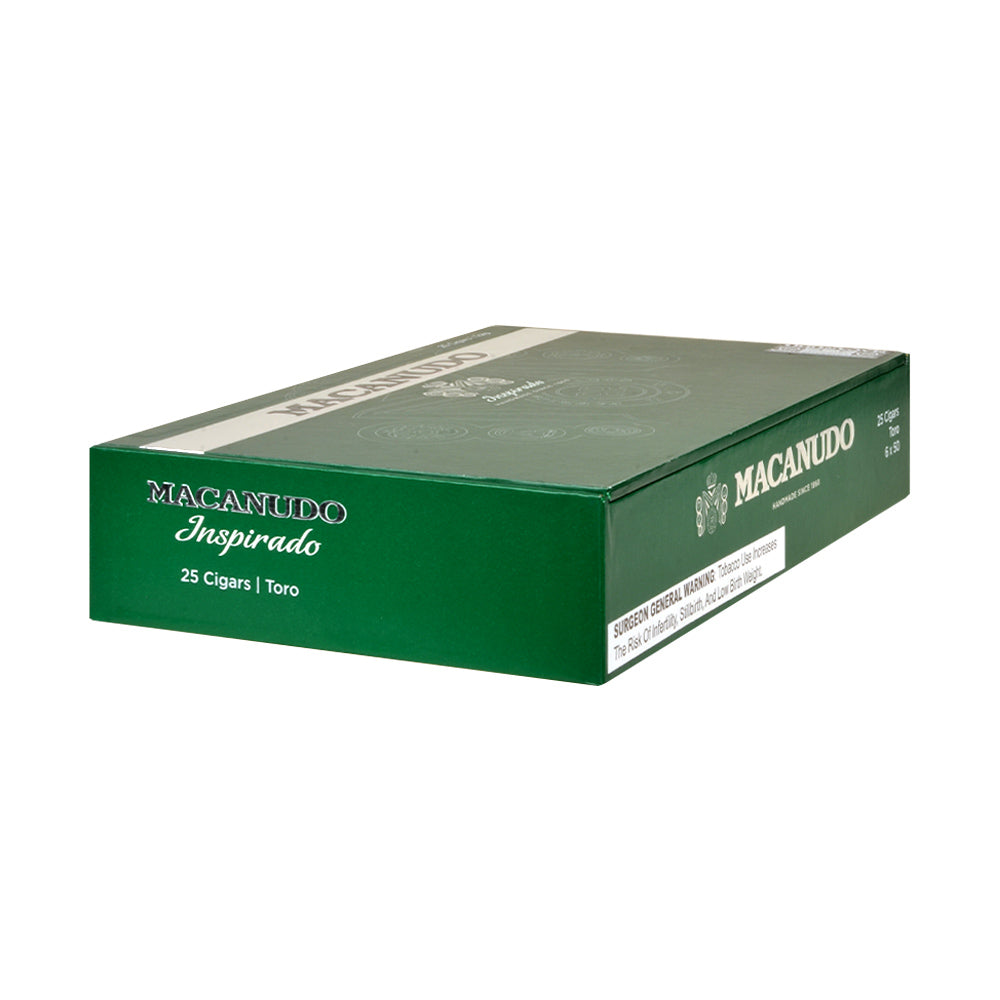 Macanudo Inspirado Green Toro Cigars Box of 25 2