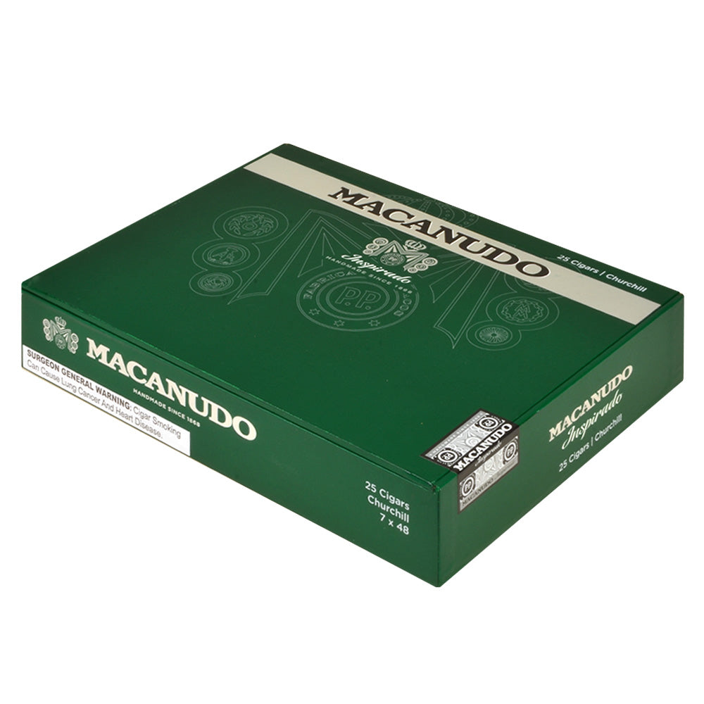 Macanudo Inspirado Green Churchill Cigars Box of 25 1