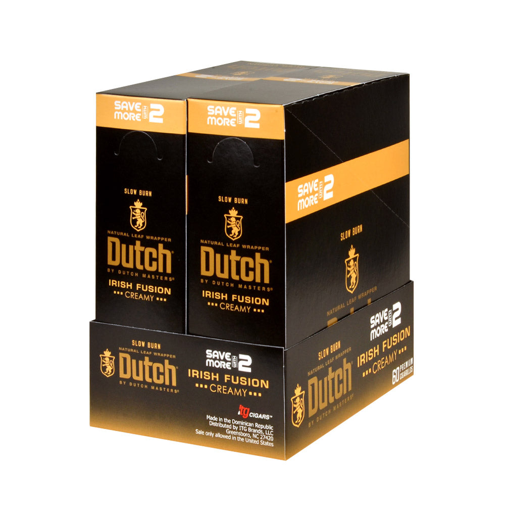 Dutch Masters Foil Fresh Irish Fusion Cigarillos 30 Packs of 2 2