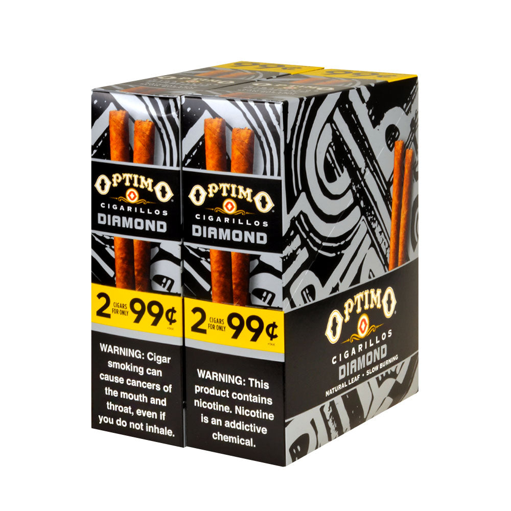 Optimo 2 for 99¢ Cigarillos 30 Pouches of 2 Diamond 1