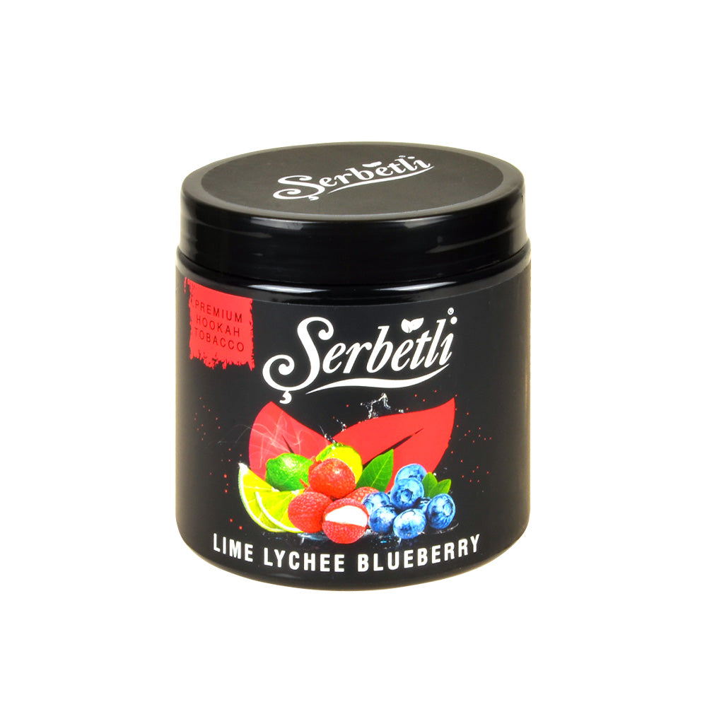 Serbetli Premium Hookah Tobacco 250g Lime Lychee Blueberry 1