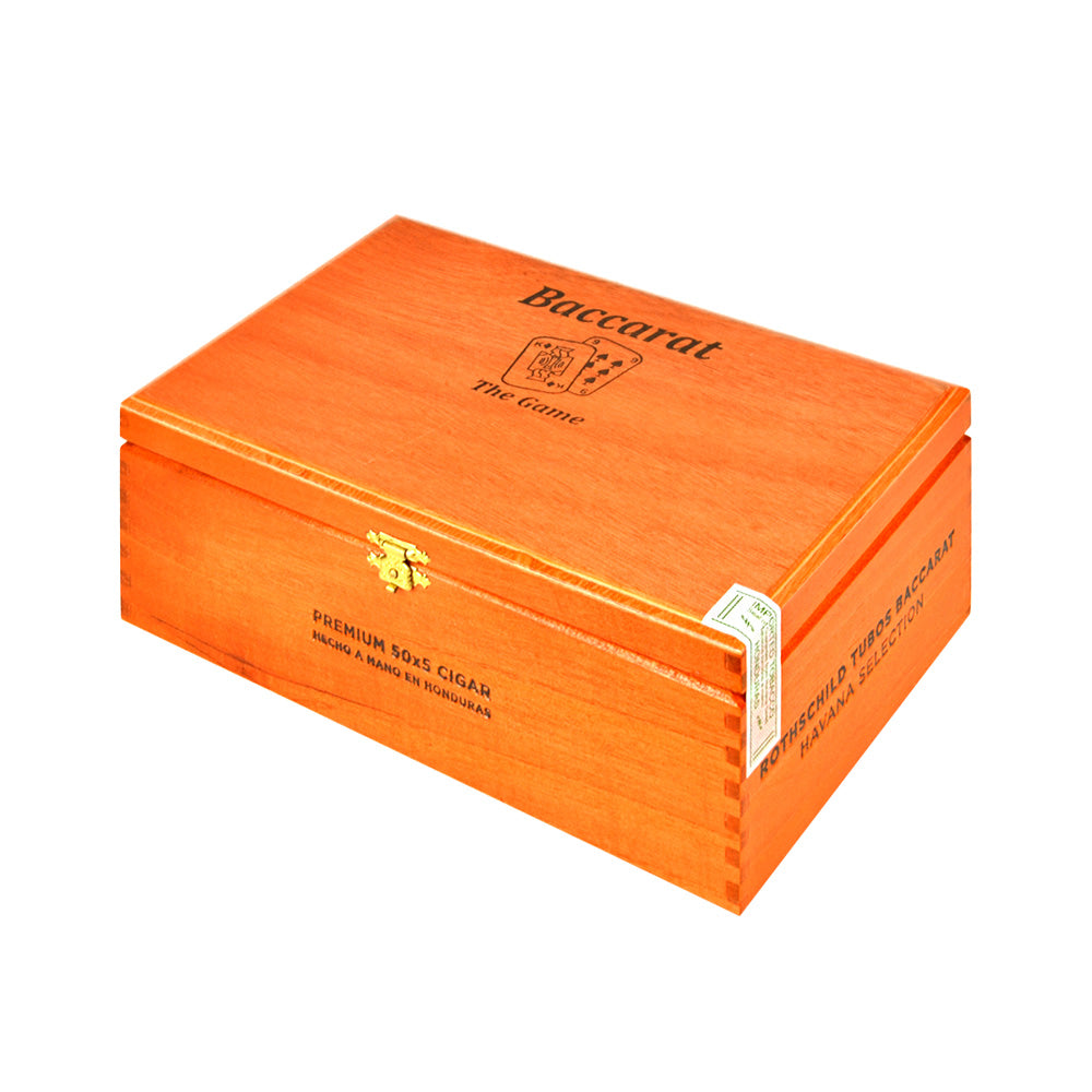 Camacho Baccarat The Game Rothschild Tubo Cigars Box of 25 1