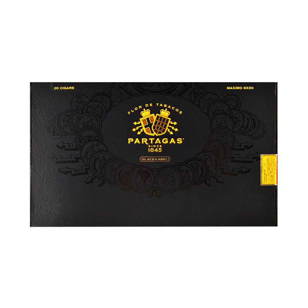 Partagas Black Label Maximo Cigars Box of 20 3
