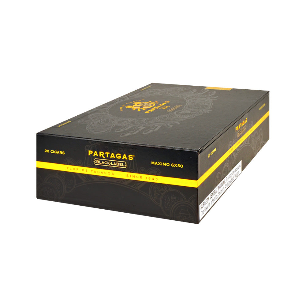 Partagas Black Label Maximo Cigars Box of 20 6