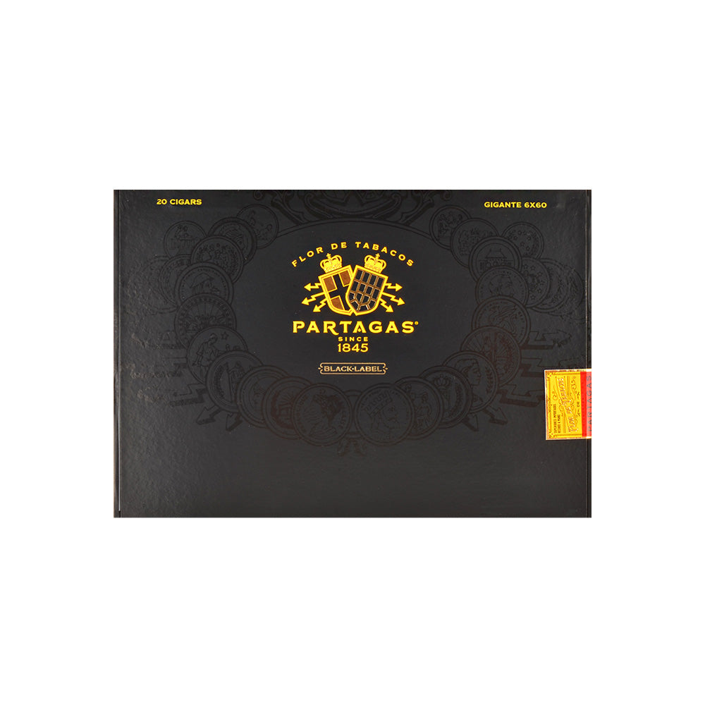 Partagas Black Label Gigante Cigars Box of 20 2