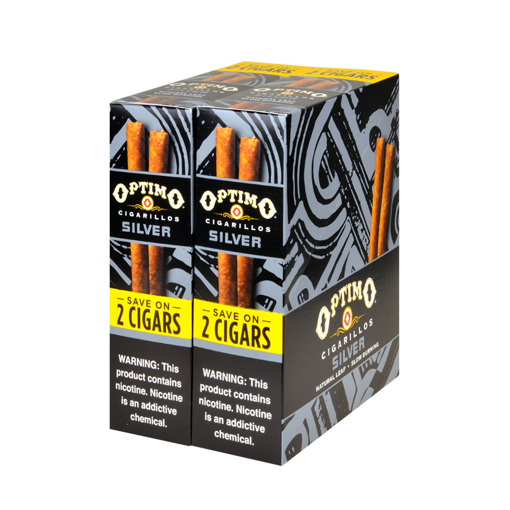 Optimo Save On 2 Cigarillos 30 Pouches of 2 Silver 1