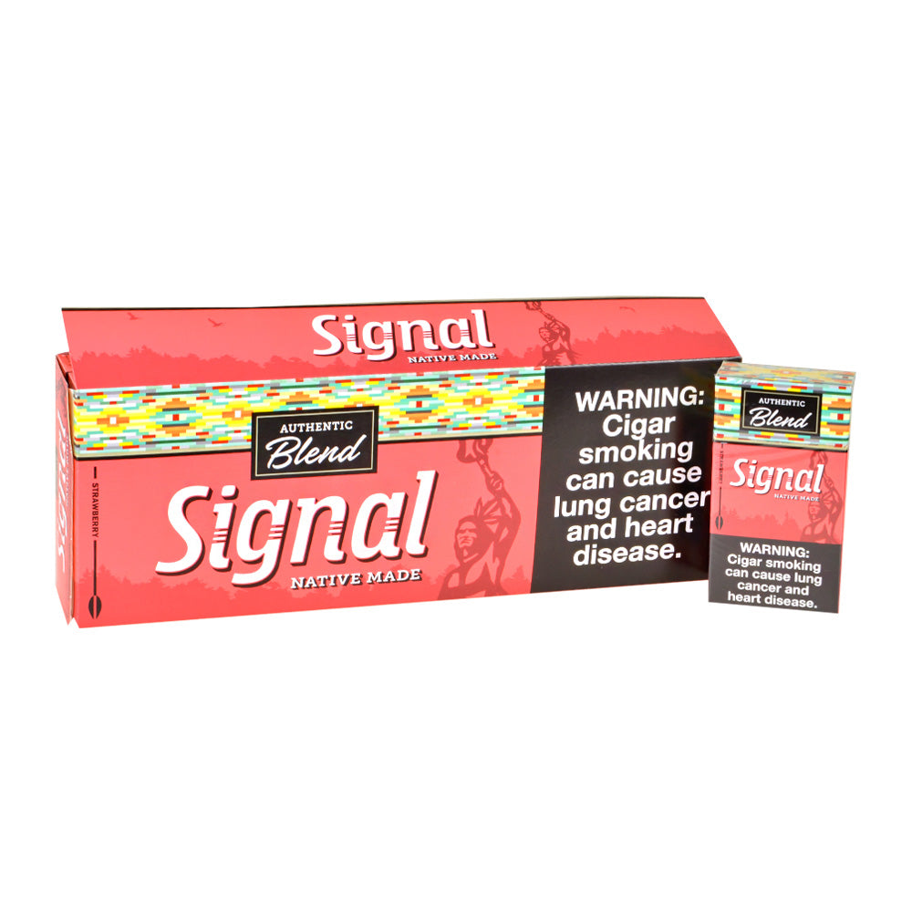 Signal Strawberry Filtered Cigars 10 Packs of 20 1