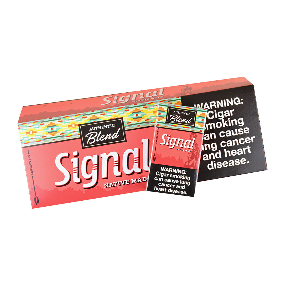Signal Strawberry Filtered Cigars 10 Packs of 20 2