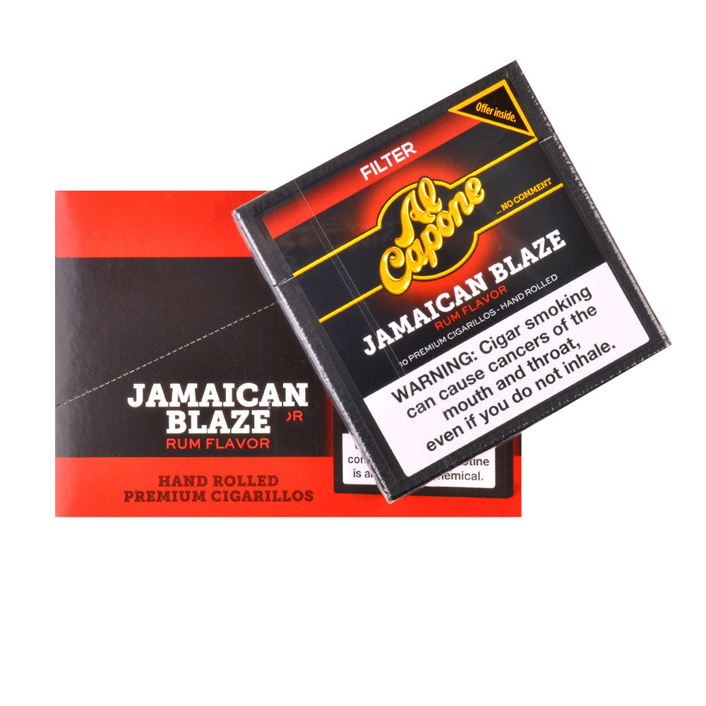 Al Capone Jamaican Blaze Cigarillos 10 Packs of 10 4