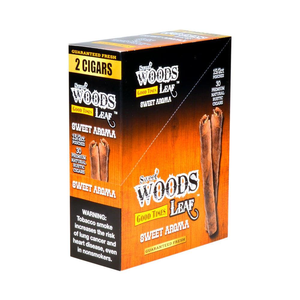 Good Times Sweet Woods cigarillos 15 Pouches of 2 Sweet Aroma 1