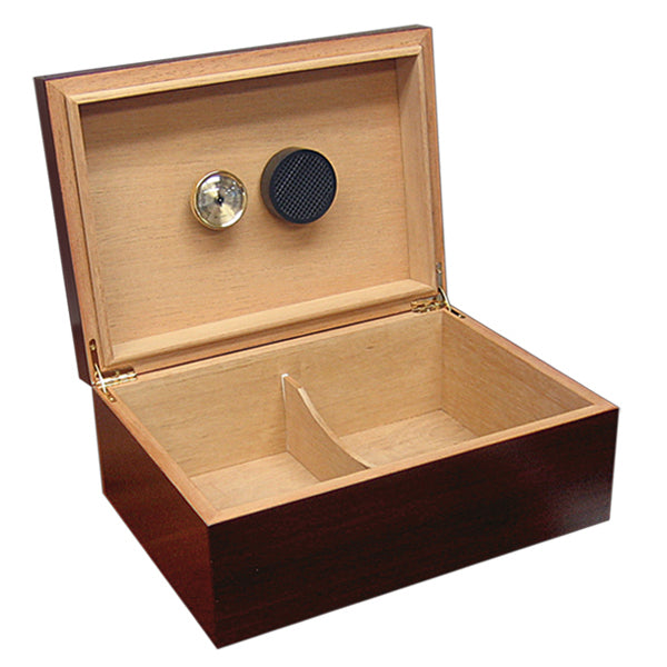 The Executive Cherry Cigar Humidor Holds 75 Cigars 1