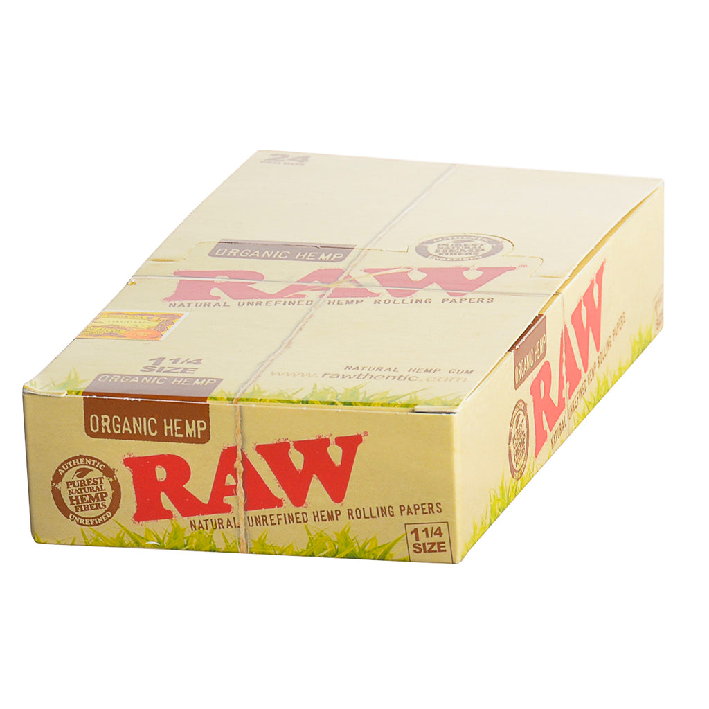 RAW Organic Papers 1 1/4 Pack fo 24 3