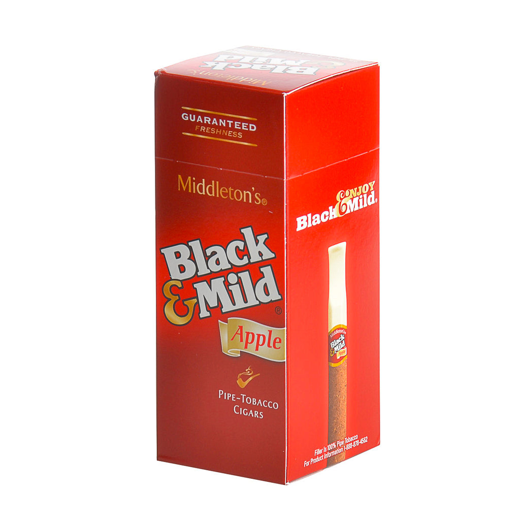 Middleton's Black & Mild Apple Cigars Box of 25 1