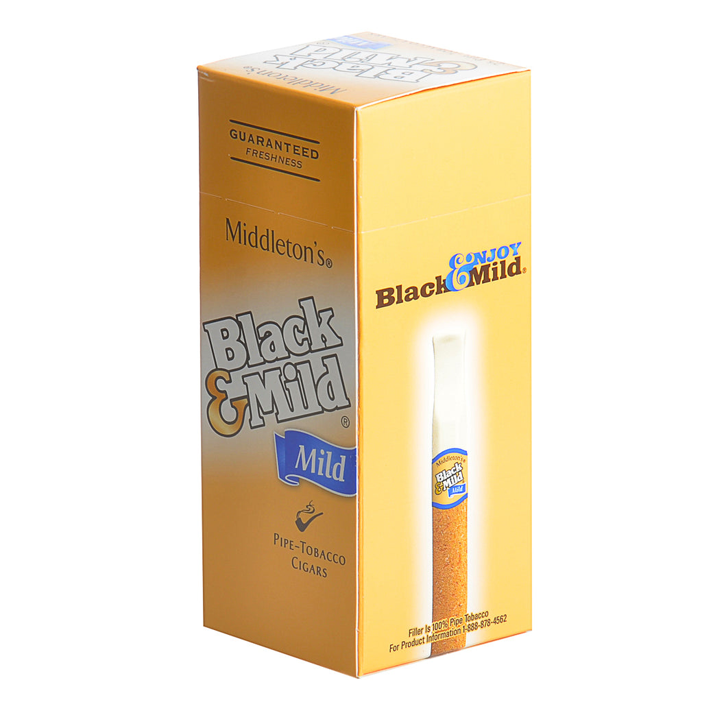Middleton's Black & Mild Mild Cigars Box of 25 1
