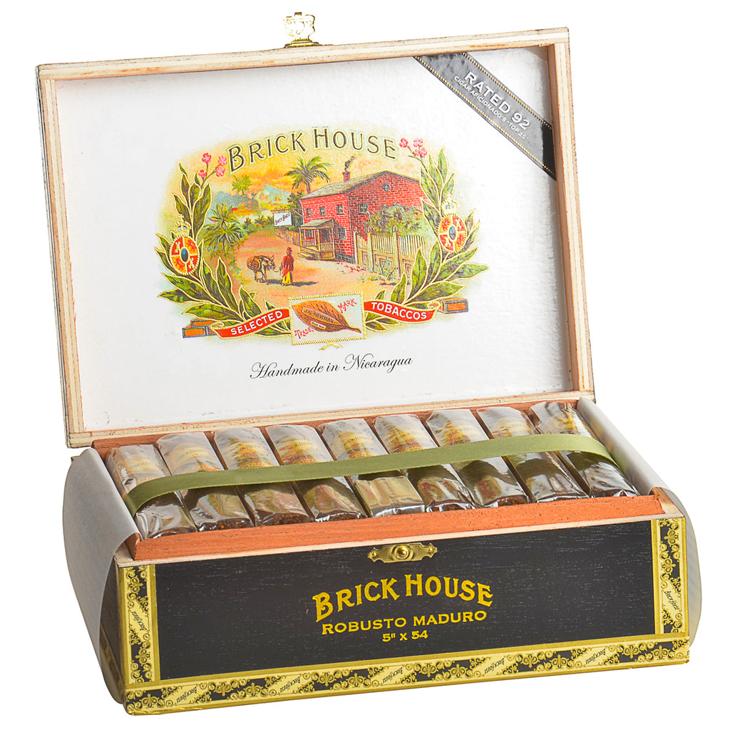Brick House Robusto Maduro Cigars Box of 25 1