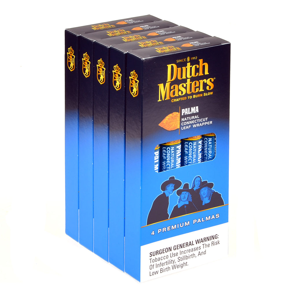 Dutch Masters Palma Cigars 5 Packs of 4 1