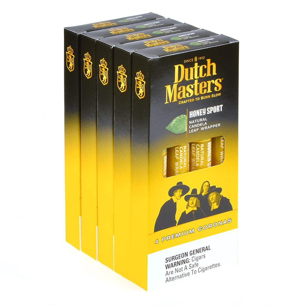 Dutch Masters Honey Sports Cigars 5 Packs of 4 1