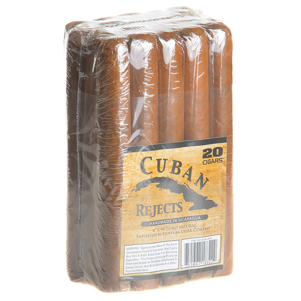 Cuban Rejects Toro Natural Cigars Pack of 20 1