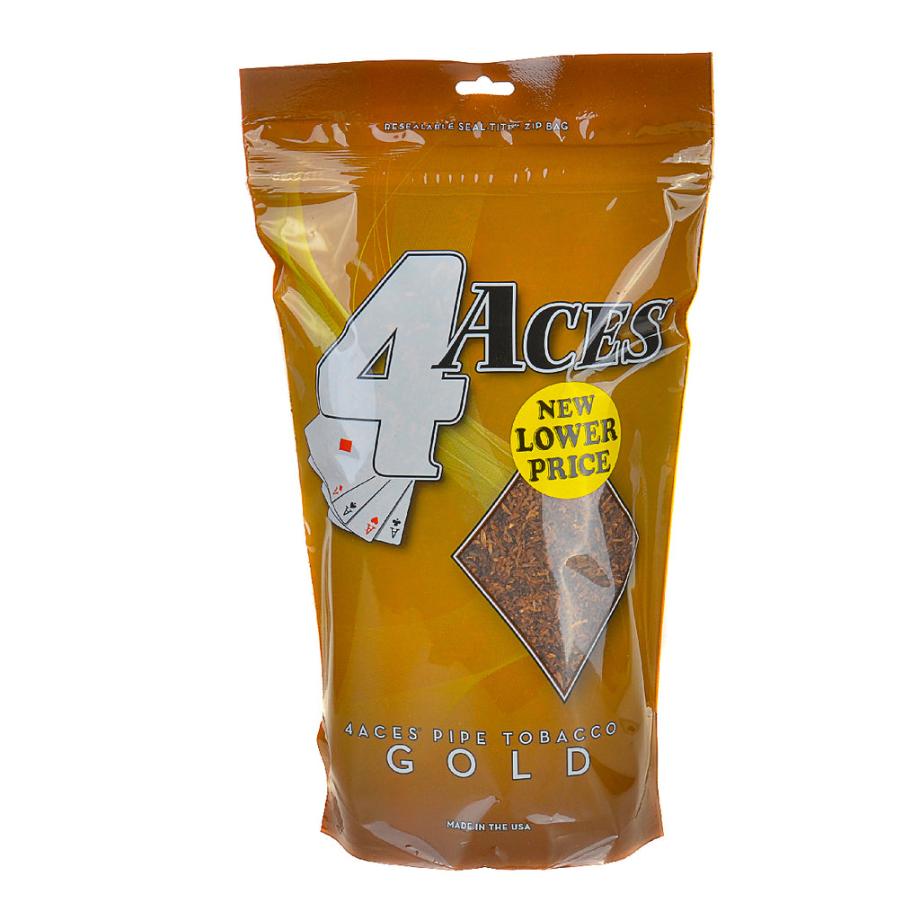 4 Aces Gold Pipe Tobacco 16 oz. Bag 1