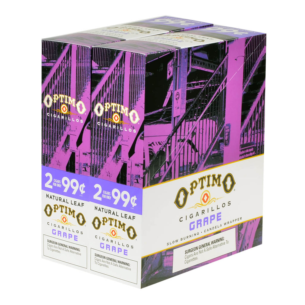 Optimo 2 for 99¢ Cigarillos 30 Pouches of 2 Grape 1
