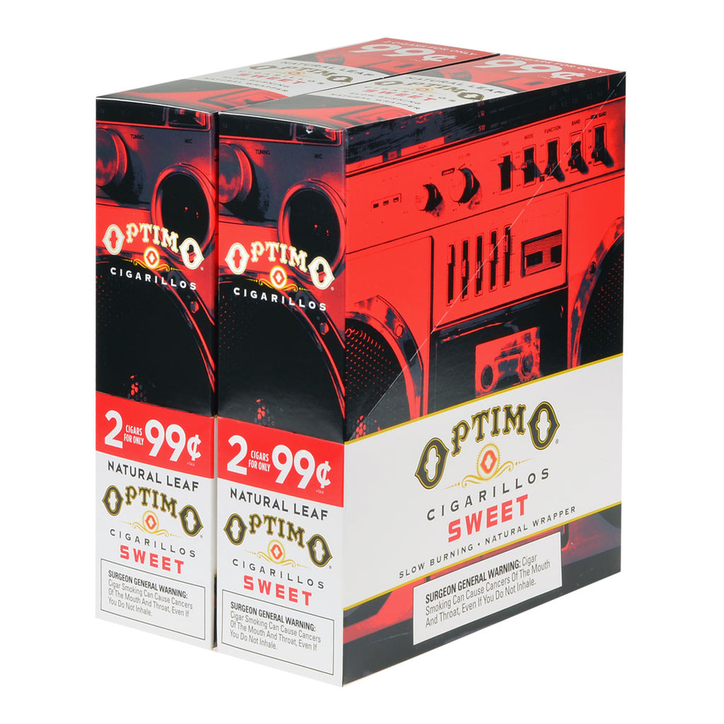 Optimo 2 for 99¢ Cigarillos 30 Pouches of 2 Sweet 3