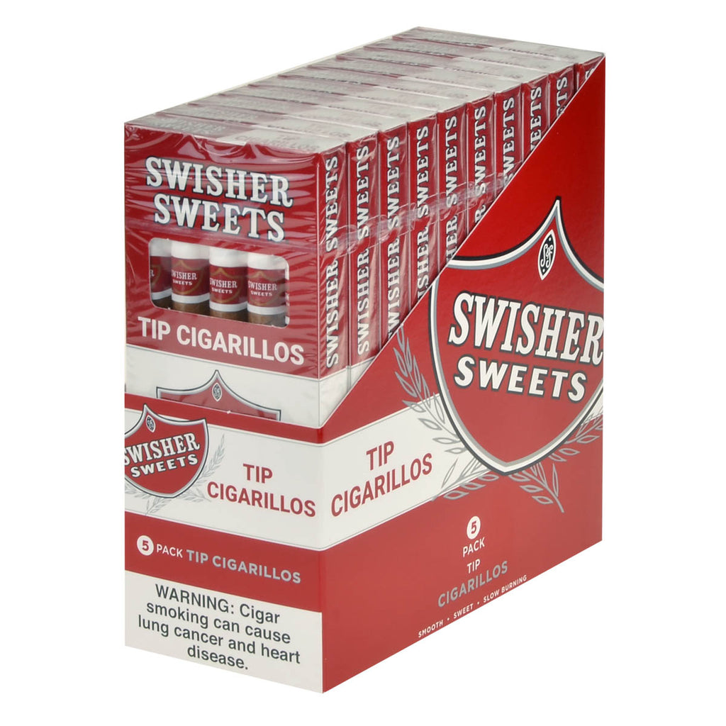 Swisher Sweets Regular Tip Cigarillos 10 Packs of 5 Cigars 1