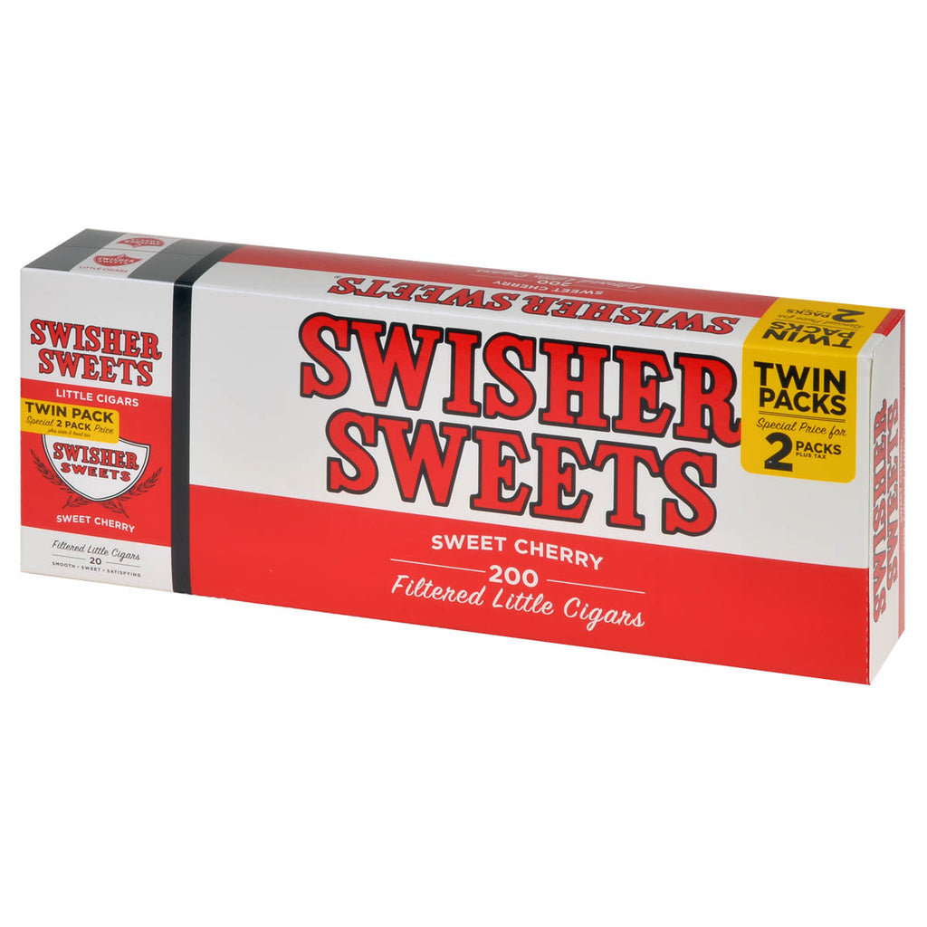 Swisher Sweets Little Cigars 100mm Twin Pack 5 Packs of 40 Cherry 3