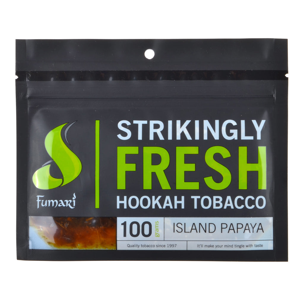 Fumari Hookah Tobacco Island Papaya 100g 2