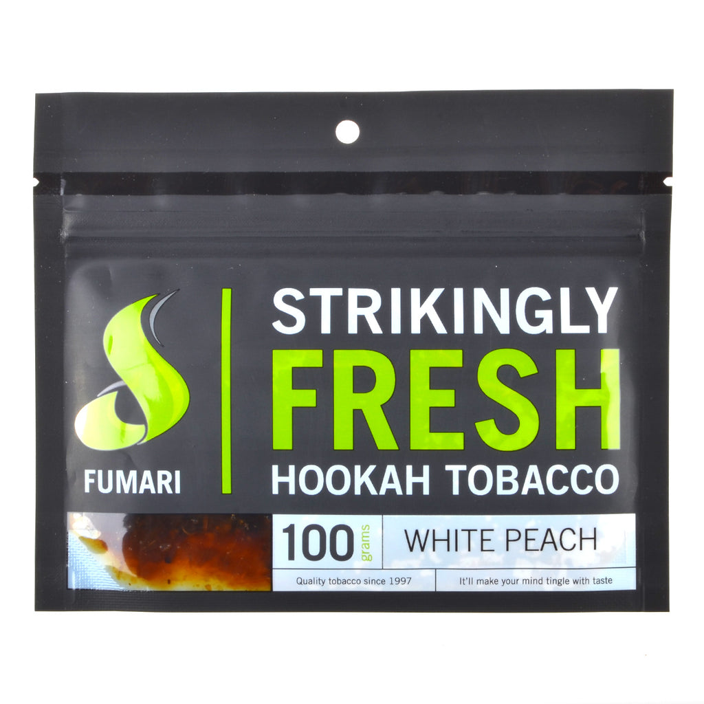 Fumari Hookah Tobacco White Peach 100g 2