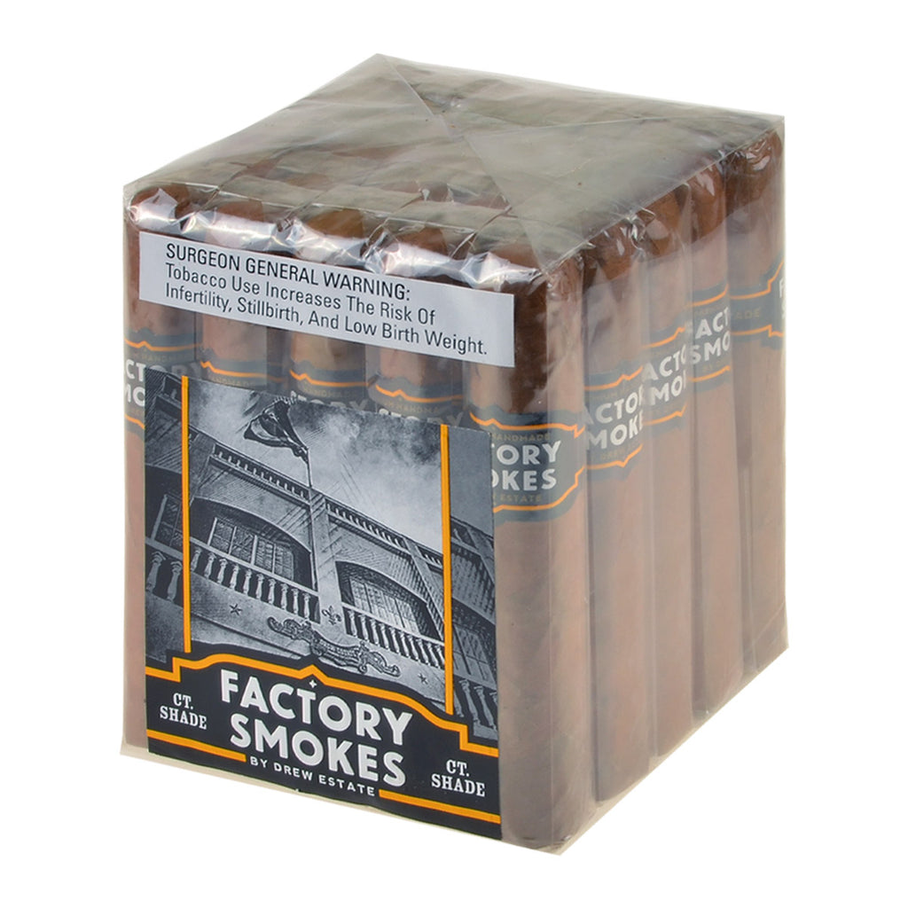 Factory Smokes Shade Robusto Cigars Bundle of 25 1