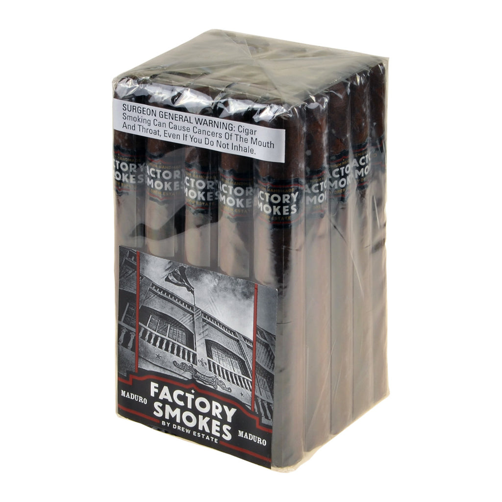 Factory Smokes Maduro Churchill Cigars Bundle of 25 1
