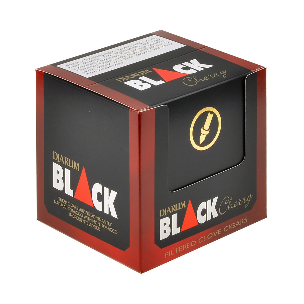 Djarum Black Cherry (Ruby) Filtered Cigars 10 Packs of 12 6