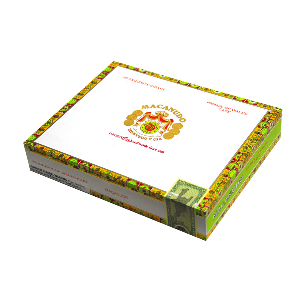 Macanudo Prince of Wales Cigars Box of 25 1