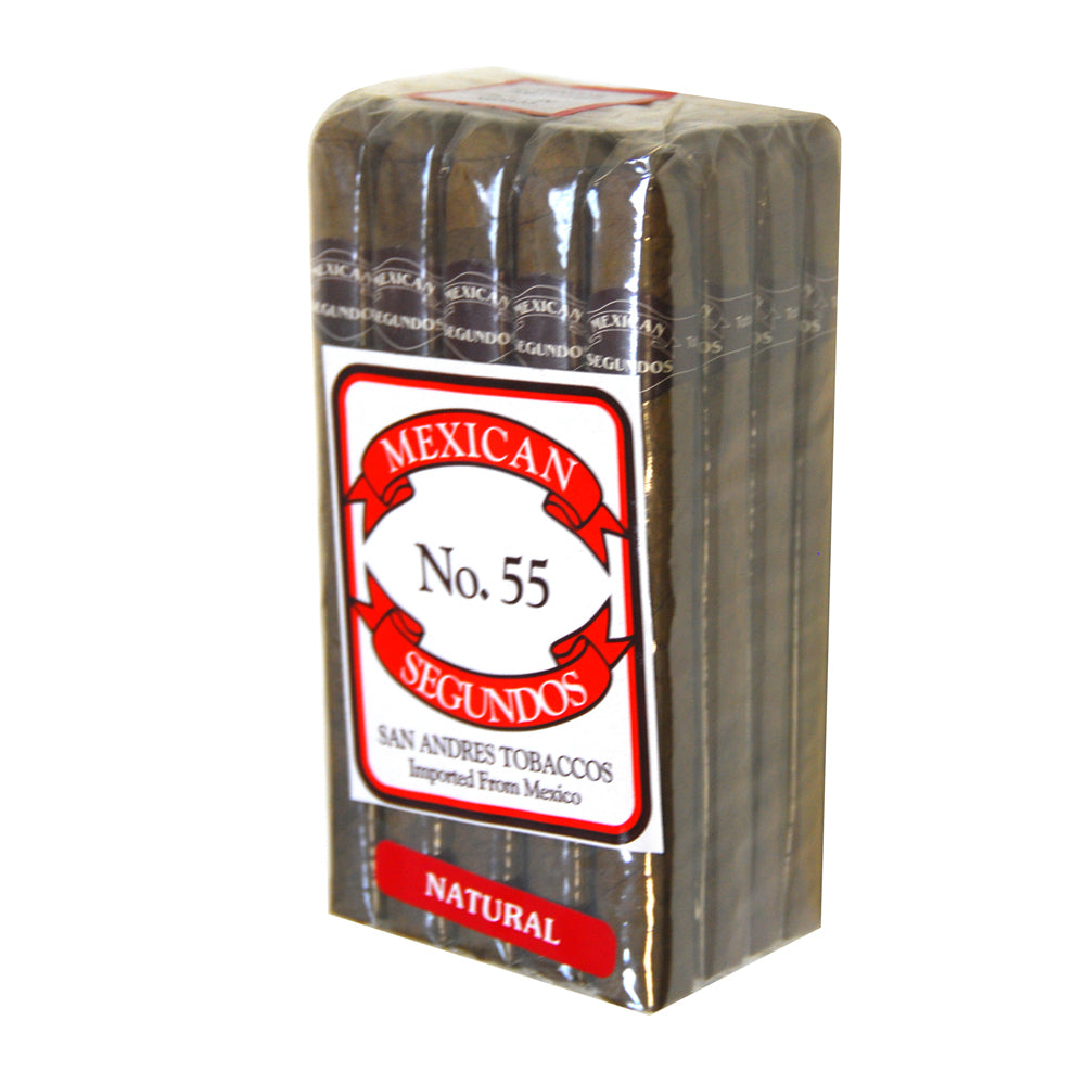 Mexican Segundos No. 55 Natural Cigars Bundle of 20 1