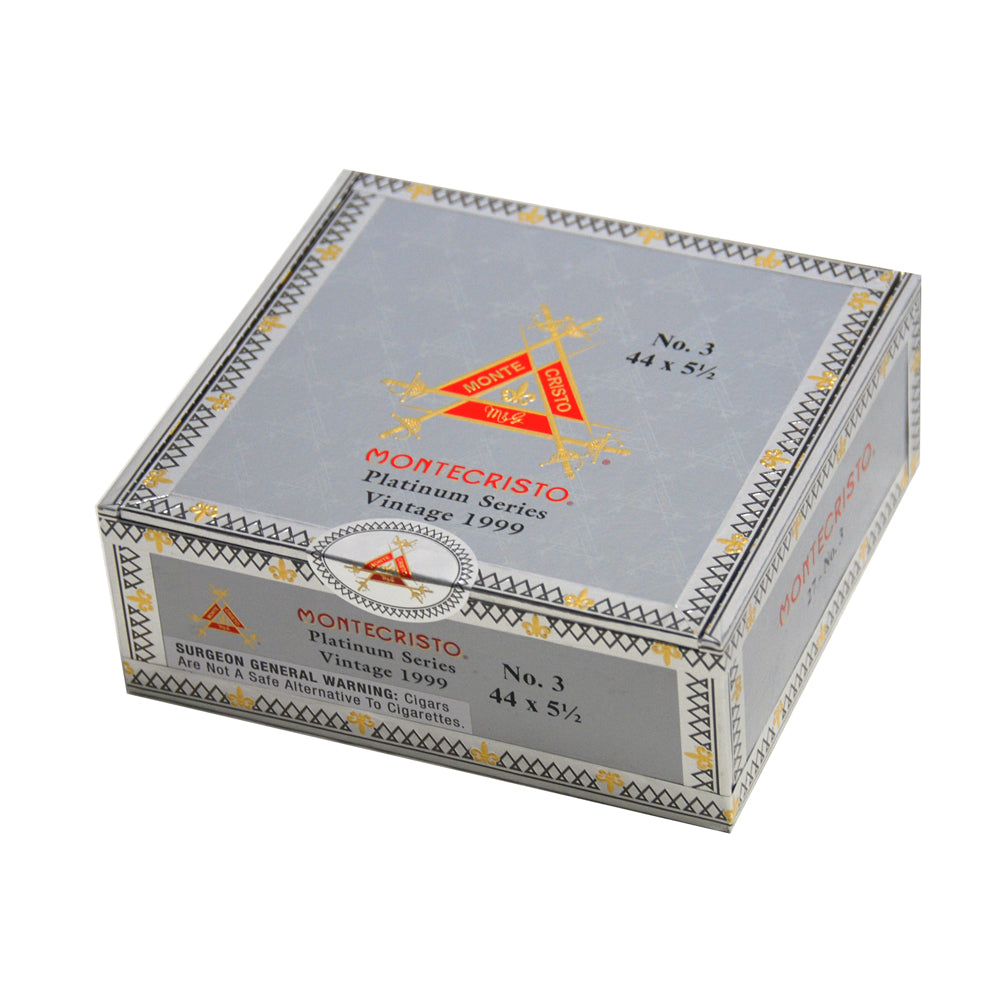 Montecristo Platinum Series No 3 Premium Cigars 44 ‚àö√≥ 5 1/2 Box of 27 1