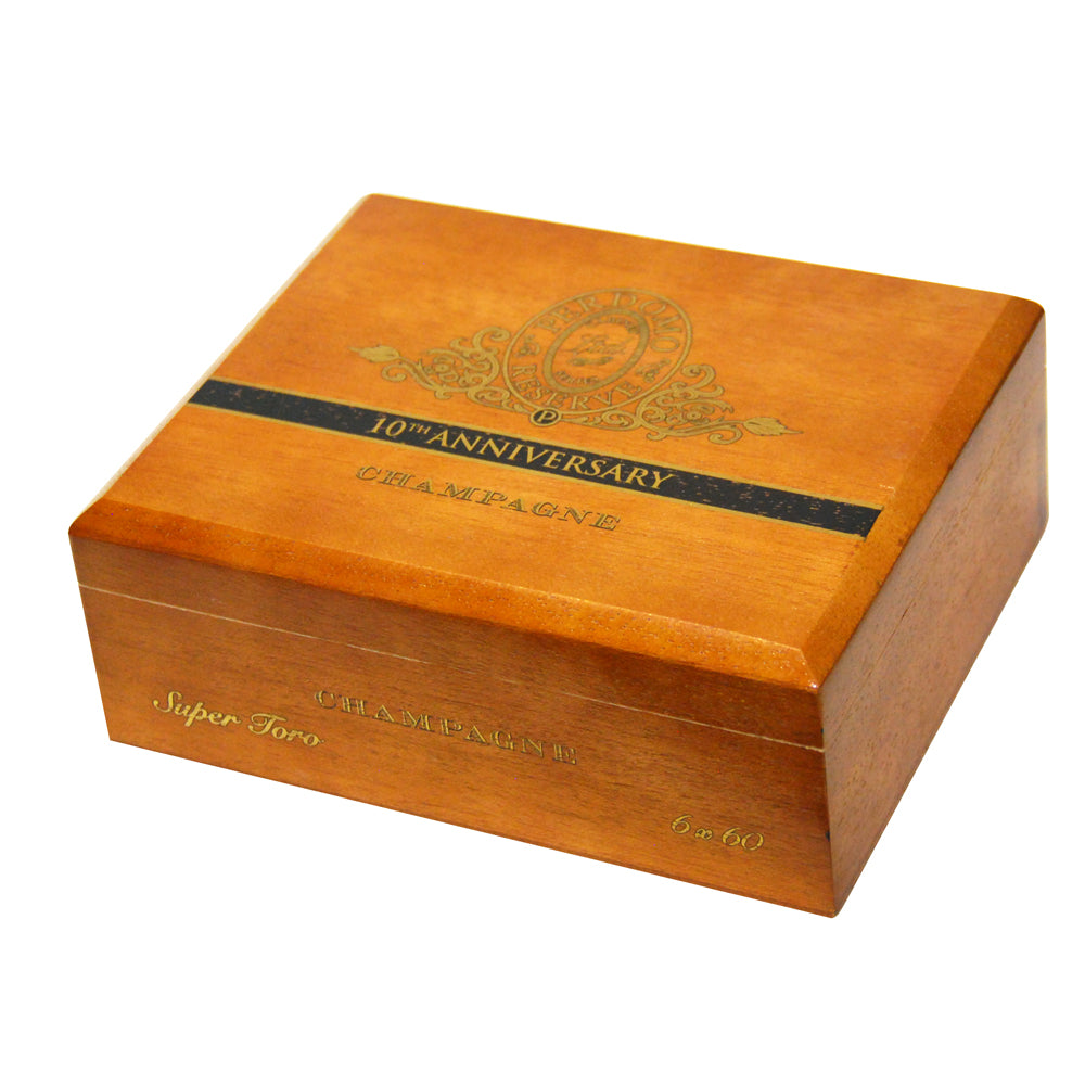 Perdomo 10th Anniversary Super Toro Champagne Cigars Box of 25 1
